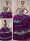 Pretty New Sweetheart Beading Quinceanera Dresses in Purple