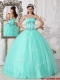 Wholesale Green Ball Gown Sweetheart Quinceanera Dresses