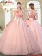 Beautiful Asymmetrical Quinceanera Dresses with Bowknot
