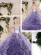 2016 Hot Sale Ruffles Lavender Sweet 16 Dresses with Beading