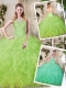 2016 New Styles Sweetheart Sweet 16 Dresses with Appliques and Ruffles