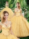 Latest Ball Gown Straps Quinceanera Dresses with Beading