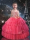 Beautiful Ball Gown Straps Adorable Little Girl Pageant Dresses with Beading