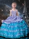 Fashionable Ball Gowns Straps Beading 2016 Adorable Little Girl Pageant Dresses