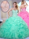 Beautiful Ball Gown Beading and Pick Ups Quinceanera Dresses