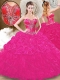 Best Sweetheart Fuchsia Sweet 16 Gowns with Pick Ups