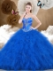 Cheap Ball Gown Sweetheart Beading and Ruffles Quinceanera Dresses