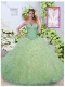 Fashionable Ball Gown Beading and Ruffles Quinceanera Dresses