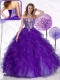 Most Popular Sweetheart Quinceanera Gowns with Beading and Ruffles