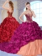 New Arrivals Brush Train Pick Ups and Appliques Quinceanera Gowns