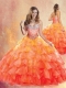 New Style Sweetheart Ball Gown Quinceanera Dresses with Ruffles