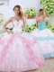 Pretty Sweetheart Quinceanera Dresses with Beading and Pick Ups