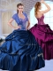 Wonderful Sweetheart Taffeta Royal Blue Quinceanera Dresses with Appliques