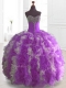 Beautiful Multi Color Sweet 16 Dresses with Beading and Ruffles