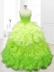 New Arrivals Ball Gown Sweet 16 Dresses with Beading and Ruffles