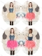 Pretty Straps Knee Length Ruffles Little Girl Dress for Wedding Party