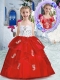 Best Spaghetti Straps Little Girl Pageant Dresses with Appliques and Beading Best Spaghetti Straps Little Girl Pageant Dresses with Appliques and Beading