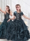 Hot Sale Hot Sale Little Girl Pageant Dresses with Beading and Ruffles