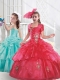 Lovely Spaghetti Straps Little Girl Pageant Dresses with Beading and Bubles
