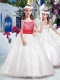 Perfect Spaghetti Straps Flower Girl Dresses with Appliques and Beading