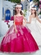 Pretty Spaghetti Straps Little Girl Pageant Dresses with Beading and Ruffles Pretty Spaghetti Straps Little Girl Pageant Dresses with Beading and Ruffles