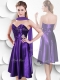 2016 Empire Sweetheart Elastic Woven Satin SexyProm Dress with Beading and Ruching