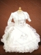 Classical Strapless Mini Quinceanera Dresses with Embroidery and Ruffles