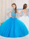 Popular Ball Gown Beaded Little Girl Pageant Dress with Halter  Popular Ball Gown Beaded Little Girl Pageant Dress with Halter