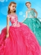 Exclusive Beaded Decorated Bodice and Cap Sleeves Adorable Little Girl Pageant Dress