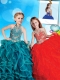 Romantic Halter Top Really Puffy Mini Quinceanera Dress with Beading and Ruffles