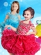 Exclusive Beaded and Ruffled Layers Adorable Little Girl Pageant Dress with Open Back