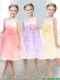 Beautiful Scoop Tulle Little Girl Pageant Dress with Hand Made Flowers and Ruffles