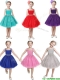 Gorgeous Straps Beading and Bowknot Mini Quinceanera Dresses in Mini Length