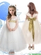 New Arrivals Square Cap Sleeves Mini Quinceanera Dresses with Sashes