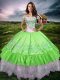 Fantastic Off The Shoulder Sleeveless Lace Up Vestidos de Quinceanera Taffeta