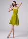 Enchanting Olive Green Halter Top Zipper Ruching Prom Evening Gown Sleeveless
