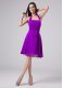 Romantic Sleeveless Zipper Knee Length Ruching Prom Evening Gown