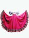 Hot Pink Short Sleeves Taffeta Lace Up 15th Birthday Dress for Military Ball and Sweet 16 and Quinceanera