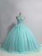 Cheap Sleeveless Appliques Lace Up Vestidos de Quinceanera