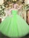 Floor Length Ball Gowns Sleeveless Ball Gown Prom Dress Zipper