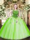 Charming Sleeveless Beading Floor Length Quinceanera Dresses