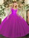 High End Tulle Long Sleeves Floor Length Vestidos de Quinceanera and Lace