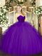 Sleeveless Zipper Floor Length Ruffles Quinceanera Gown