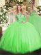 Sleeveless Beading Lace Up Vestidos de Quinceanera