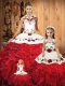 Halter Top Sleeveless Tulle Sweet 16 Dresses Embroidery and Ruffles Lace Up