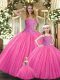 Sleeveless Beading Lace Up Sweet 16 Quinceanera Dress