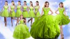 Lace Up Scoop Beading and Ruffles Quince Ball Gowns Organza Sleeveless