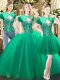 Sleeveless Lace Up Floor Length Beading Vestidos de Quinceanera