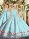 Charming Sleeveless Ruffled Layers Zipper Quinceanera Dresses