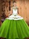 Comfortable Floor Length Ball Gowns Sleeveless Quince Ball Gowns Lace Up